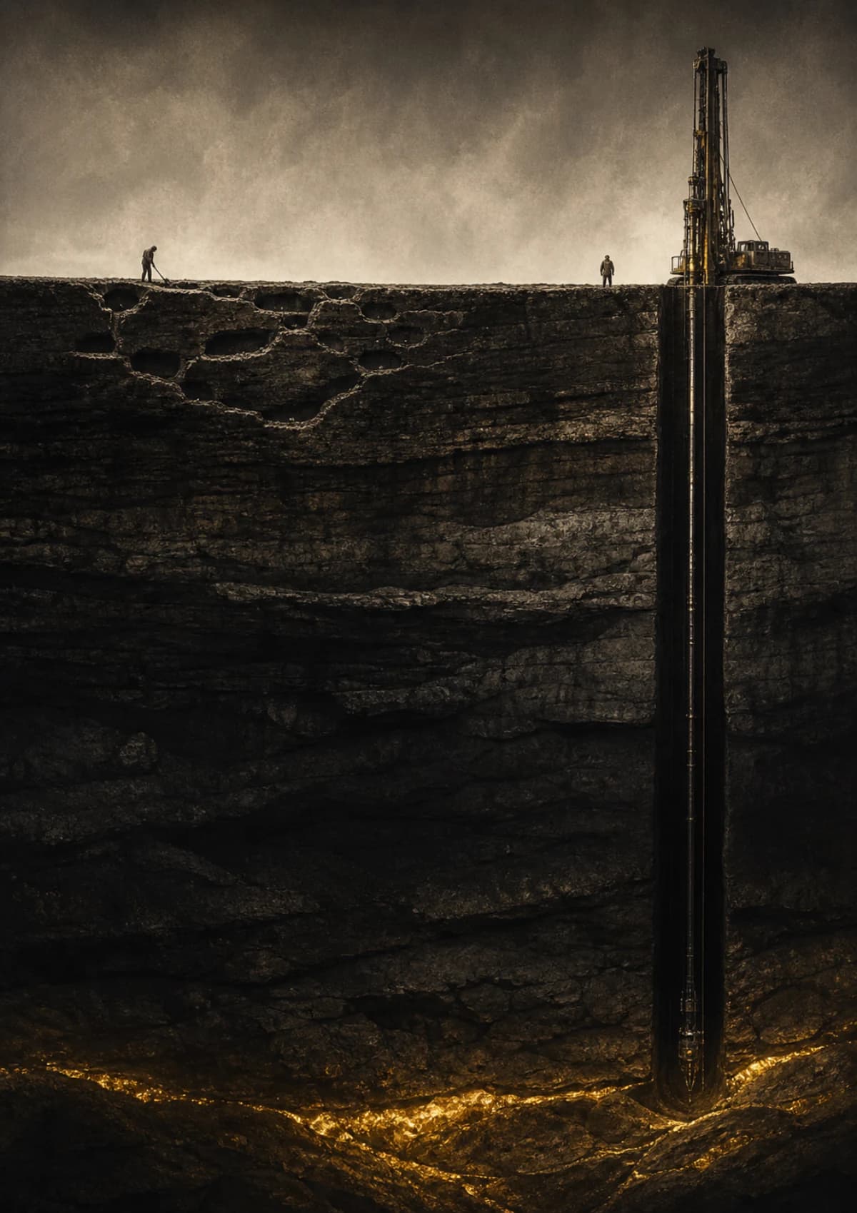 Cover Image for El costo de seguir cavando